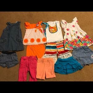 Nine piece girl’s 18 months bundle!